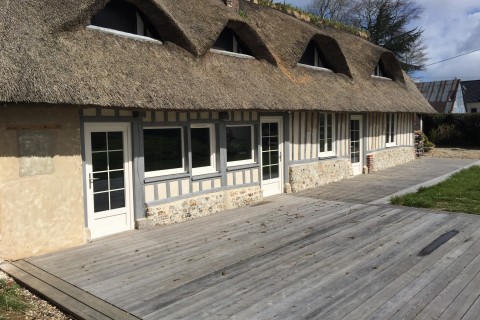 Terrasse bois en Normandie